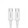 UGREEN US264 Cabo USB-C para USB-C 1m Branco 100W PD QC AFC