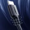 UGREEN US286 Cabo USB-C para USB-C 1m Preto - PD QC 3A 480Mbps