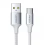 Cabo UGREEN US288 USB-A para USB-C QC 3.0 3A 1m Branco