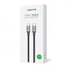 Cabo UGREEN US316 USB-C para USB-C 100W 5A 480Mbps 1m preto