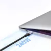 Cabo UGREEN US535 USB-C para USB-C PD 240W 5A 1m - cinzento