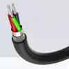 Cabo de extensão UGREEN USB 2.0 5 m preto (US103)