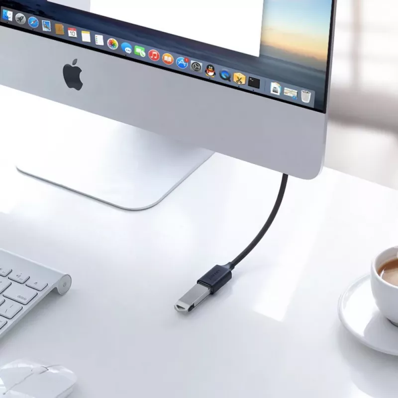 Cabo de extensão UGREEN USB 2.0 5 m preto (US103)