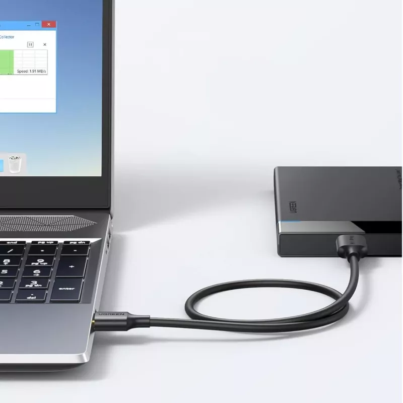 UGREEN Cabo USB 3.0 A para Micro-B 1m preto