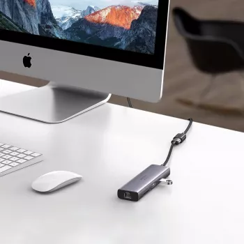 UGREEN Cabo de extensão USB 3.0 3m preto ficha para fêmea SuperSpeed 5Gbps