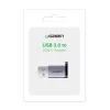 Adaptador UGREEN USB 3.0 macho para Type-C 3.1 fêmea, transferência de dados e carregamento, cinzento espacial