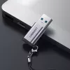 Adaptador UGREEN USB 3.0 macho para Type-C 3.1 fêmea, transferência de dados e carregamento, cinzento espacial