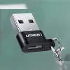 UGREEN Adaptador USB-A macho para USB-C fêmea (preto)