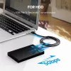 UGREEN Cabo USB-A para USB-C 3.0 1m preto