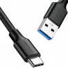 UGREEN Cabo USB-A para USB-C 3.0 1m preto
