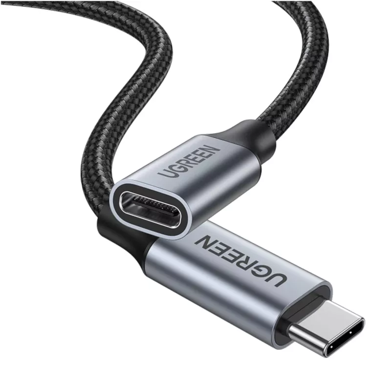 UGREEN Cabo de extensão USB-C 3.1 1m – 100W PD, 10Gbps, vídeo 4K