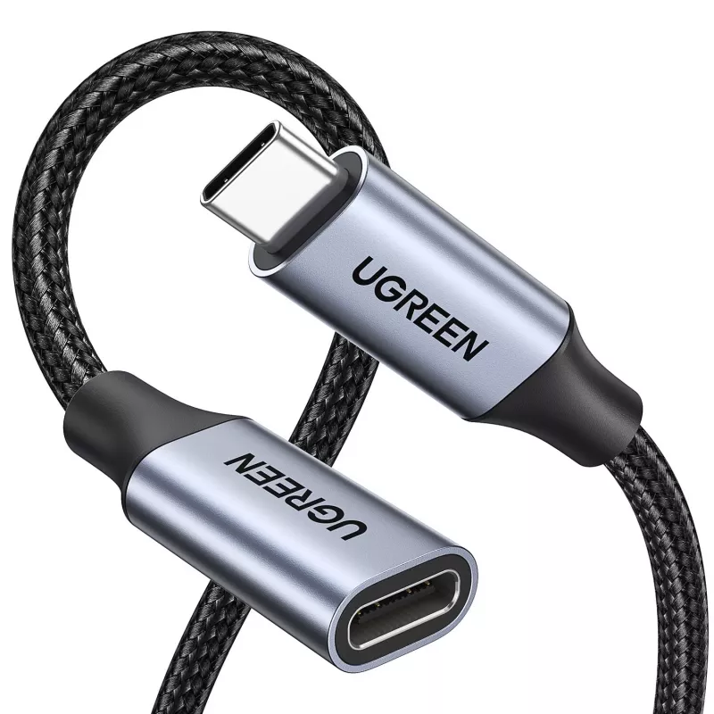 UGREEN Cabo de extensão USB-C 3.1 1m – 100W PD, 10Gbps, vídeo 4K