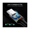 Cabo de carregamento UGREEN USB-C para USB-C 100W em nylon trançado 2m preto