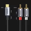 UGREEN Cabo de Áudio USB Type-C para 2RCA 1,5m Cinzento (20193 CM451)