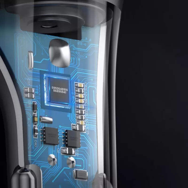 UGREEN carregador de automóvel USB Type-C / USB QC PD 24W com tomada de isqueiro 12V prateado (CD204)