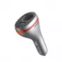 UGREEN carregador de automóvel USB Type-C / USB QC PD 24W com tomada de isqueiro 12V prateado (CD204)