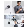 Carregador de parede UGREEN USB Type-C 20W Power Delivery preto (10191)
