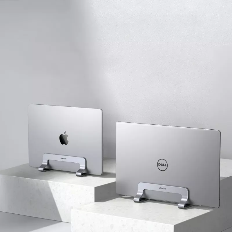 UGREEN Suporte vertical de alumínio para portátil com ranhura extensível