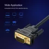 UGREEN VG101 Cabo VGA macho para macho 3M – banhado a ouro, duplo ferrite, Full HD 1080p