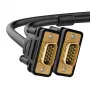 UGREEN Cabo VGA macho para macho 5m 1080p - preto