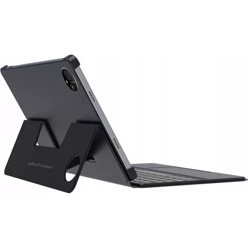 Ulefone Tab A11 Pro Capa com teclado com touchpad, QWERTY, Pogo-Pin, preto