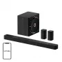 ULTIMEA Ultima Skywave X60 Barra de Som 2.1 Canais 120W Bluetooth 5.0 HDMI ARC Preto