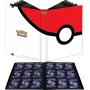 Ultra PRO Pokémon Poké Ball fichário TCG para 360 cartas (A4, carregamento lateral)