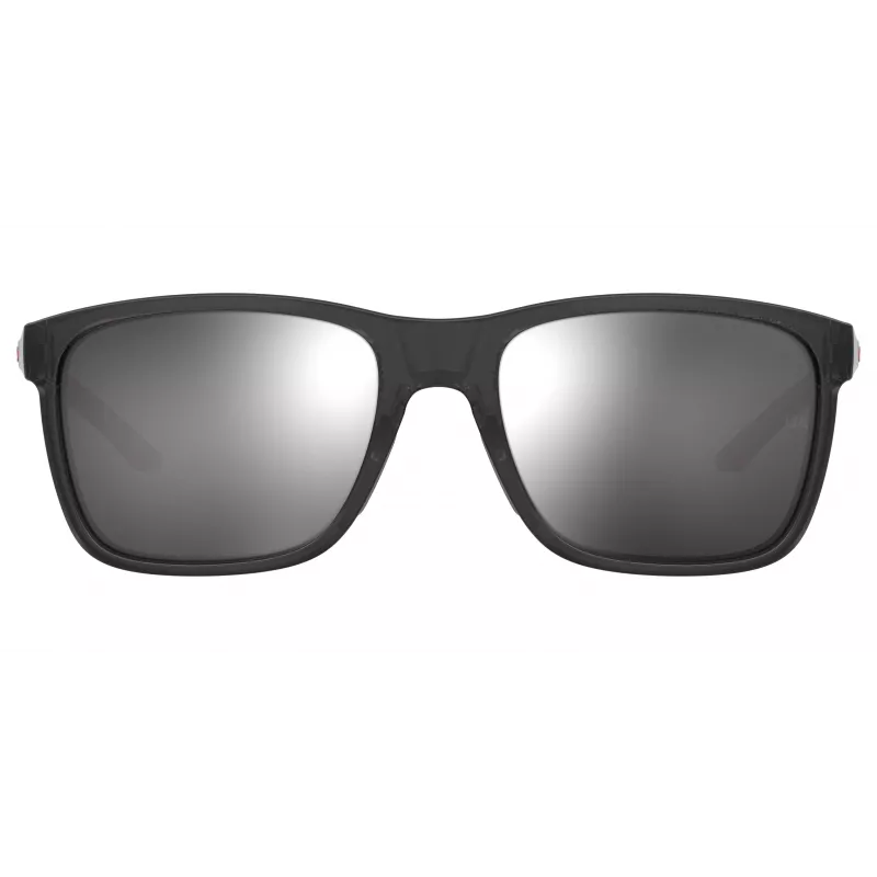 Óculos de sol de criança Under Armour UA7002S268F6T - preto mate, lentes cinzentas, 56 mm