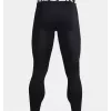 Leggings de compressão Under Armour ColdGear para homem preto