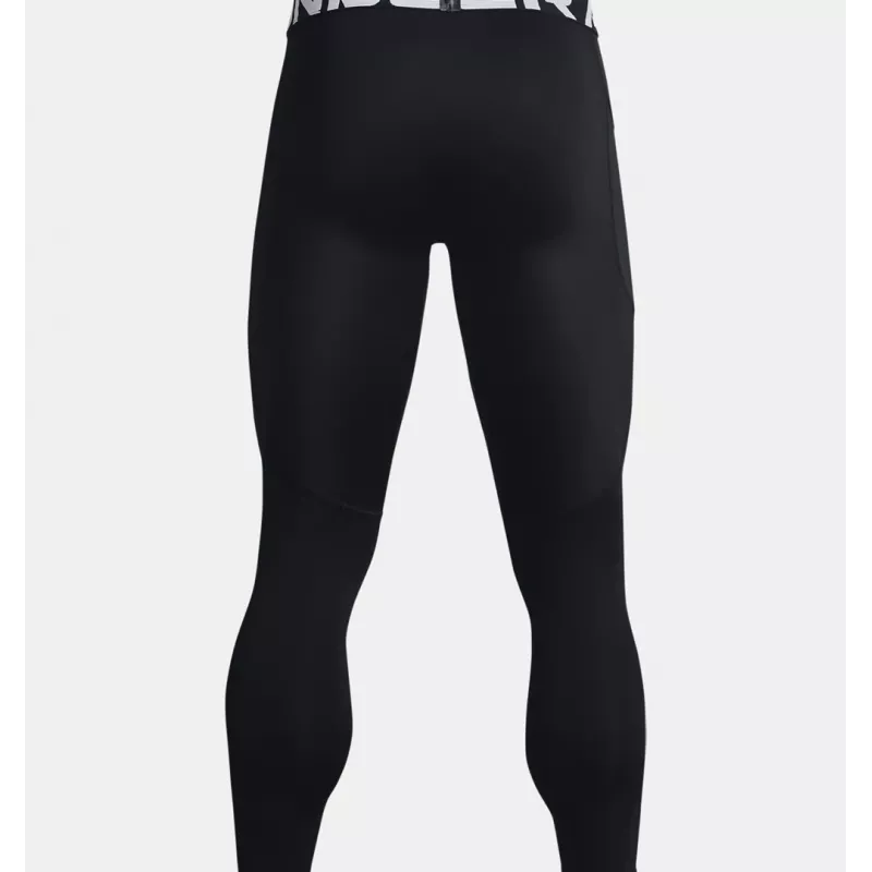 Leggings de compressão Under Armour ColdGear para homem preto