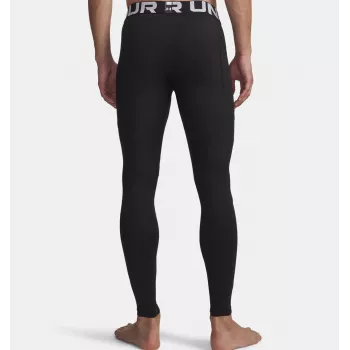 Leggings de compressão Under Armour ColdGear para homem preto