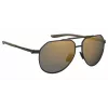 Óculos de sol Under Armour Honcho 3.0 homem UAHONCHOG3OLG preto mate/cinzento 60/17/140 mm