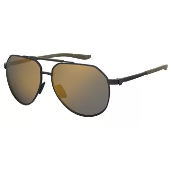 Óculos de sol Under Armour Honcho 3.0 homem UAHONCHOG3OLG preto mate/cinzento 60/17/140 mm