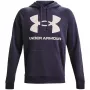 Sweatshirt com capuz Under Armour Rival Fleece Big Logo HD homem roxo 1357093 558