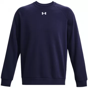 Sweatshirt Under Armour Rival Fleece Crew Homem Midnight Navy