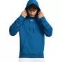 Sweatshirt com capuz Under Armour Rival Fleece para homem Academy Blue tamanho M