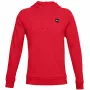 Sweatshirt com capuz Under Armour Rival Fleece homem vermelho 1357092 600