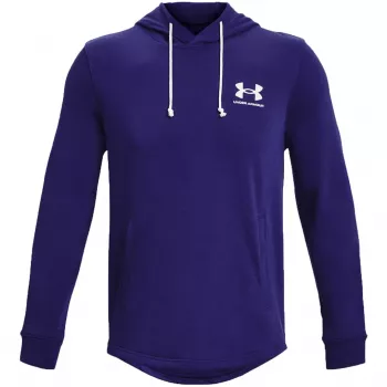 Hoodie para homem Under Armour UA Rival Terry - Azul (468) - Tamanho XL
