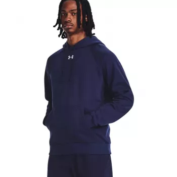 Sweatshirt com capuz Under Armour Rival Fleece Navy Blue 1379757 410 M