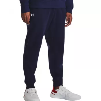 Calças de fato de treino Under Armour Rival Fleece Joggers homem azul-marinho 1379774 410 2XL