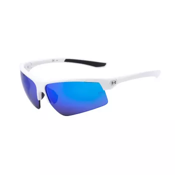 Óculos de sol Under Armour UA Clutch - desportivos wrap-around homem - armação preta lente fumada 71/09/130 mm