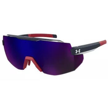 Óculos de sol de homem Under Armour UA Squad WIR - lente 99 mm, haste 140 mm, armação Grilamid TR90