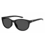 Under Armour UA0014GS807 óculos de sol mulher - armação preta brilhante, lentes cinzentas, 57 mm