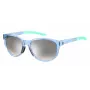 Under Armour UA0014GSMVU Óculos de sol de mulher - Armação preta, lentes cinzentas, 57 mm