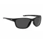 Under Armour UABATTLEO807 Óculos de sol desportivos de homem - armação preta mate, lentes cinzentas, 65 mm