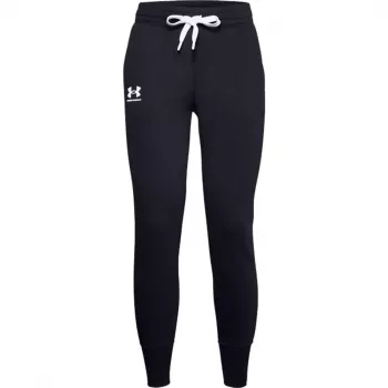 Calças Under Armour Rival Fleece mulher preto 1356416 001 XL