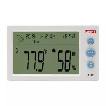 Medidor de temperatura e humidade Uni-T A13T