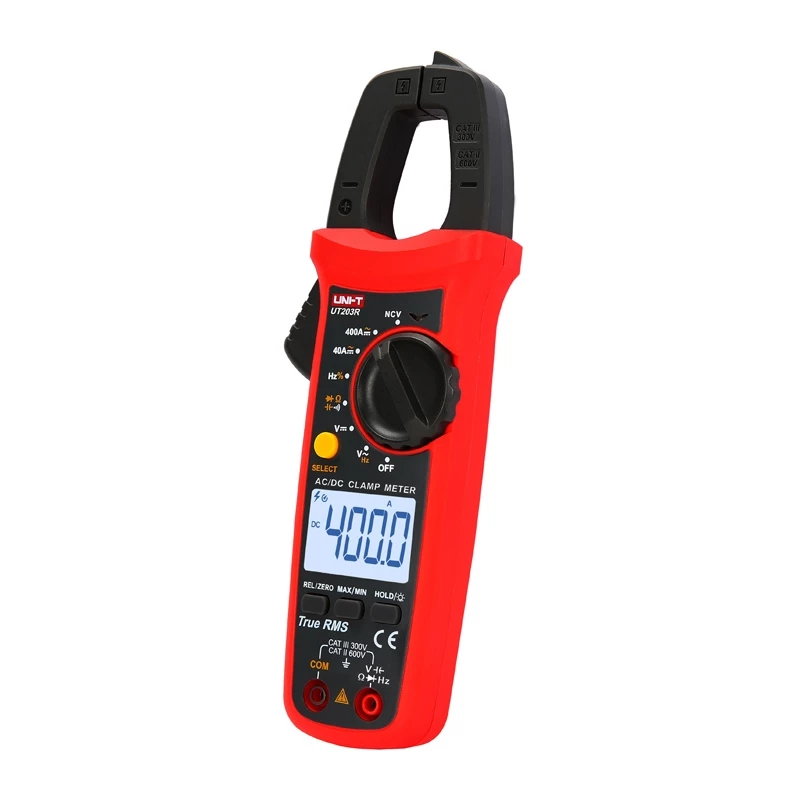 Pinça amperimétrica digital Uni-T UT203R