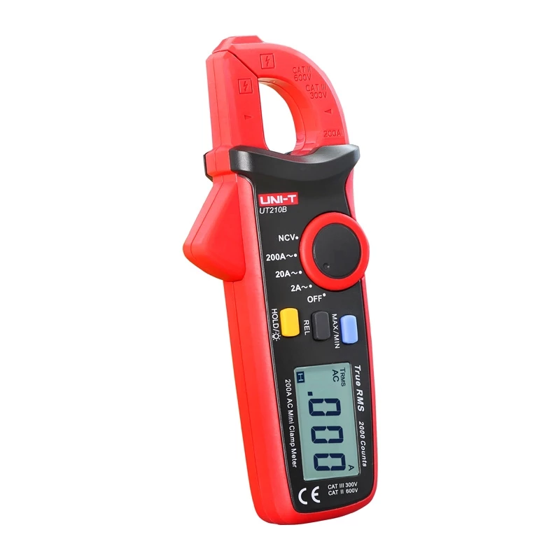 UNI-T UT210B Mini pinça amperimétrica digital