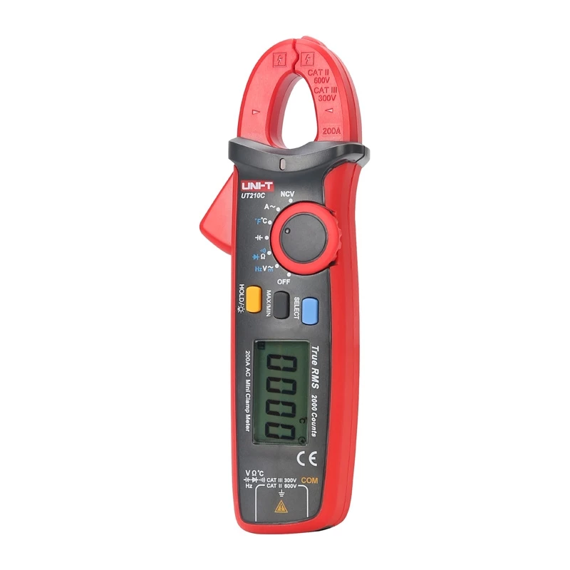 UNI-T UT210C Mini pinça amperimétrica digital